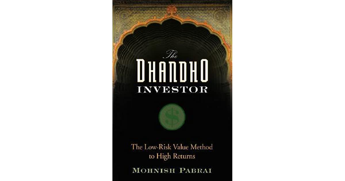 BookNotes: The Dhandho Investor by Mohnish Pabrai